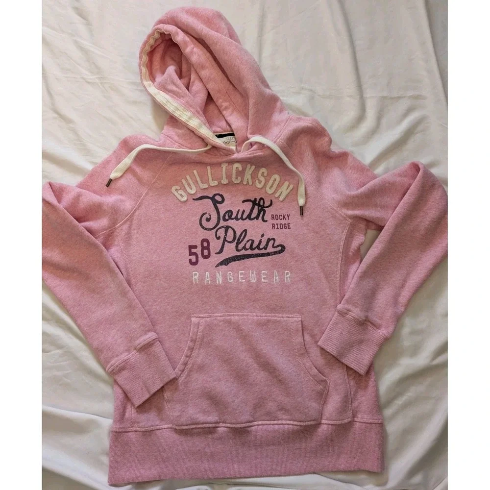 H&M Women's Medium Gullickson South Plain Rose Embroidered Pullover Sweatshirt - Picture 1 of 6